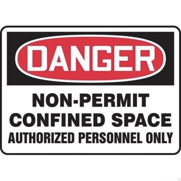 Accuform OSHA DANGER SAFETY SIGN NONPERMIT MCSP059VP MCSP059VP - main